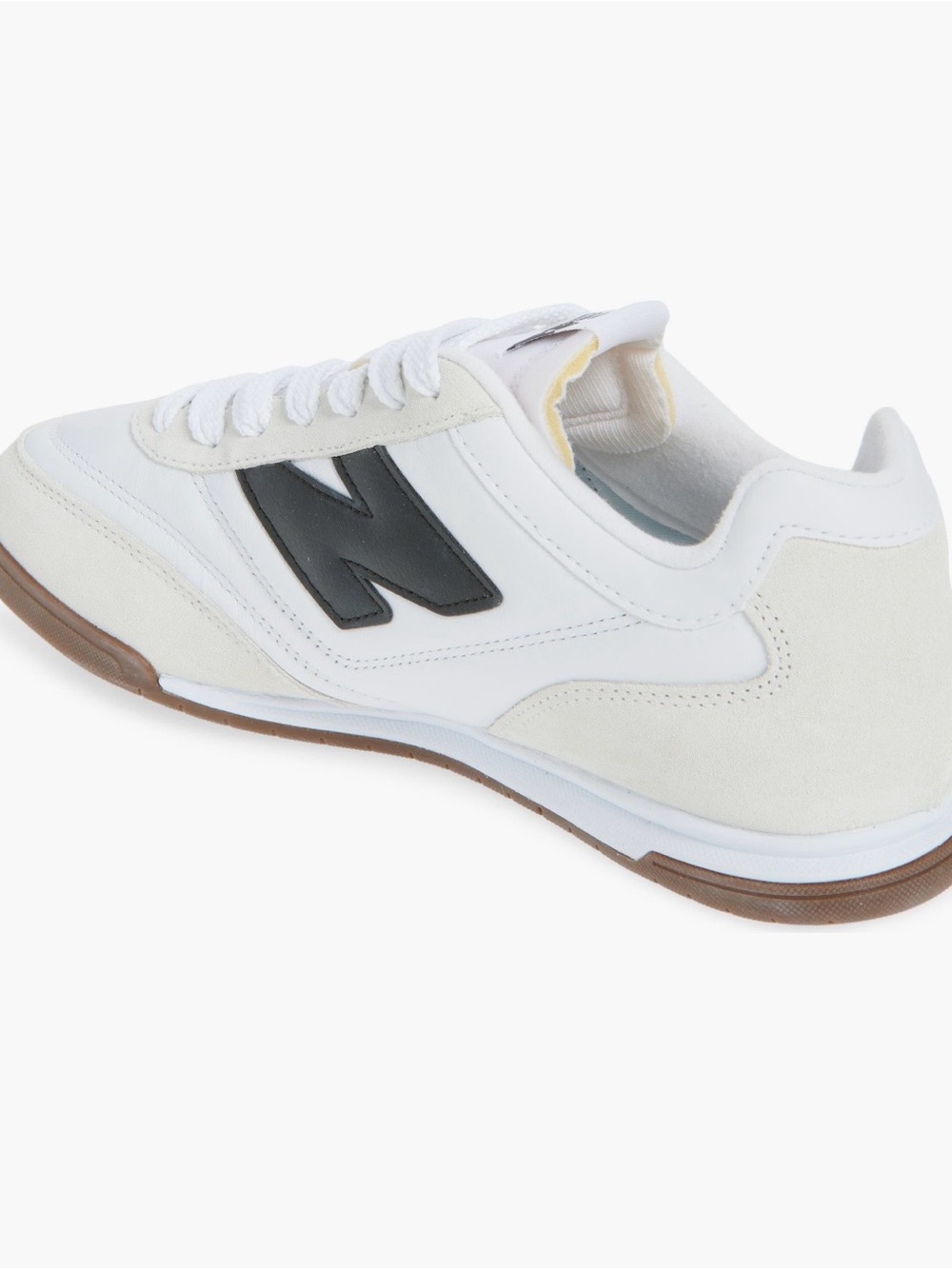 Title: New Balance RC42 White Grey Unisex Sneakers Size 7.5 Men / 9 Women NIB - Picture 4 of 6